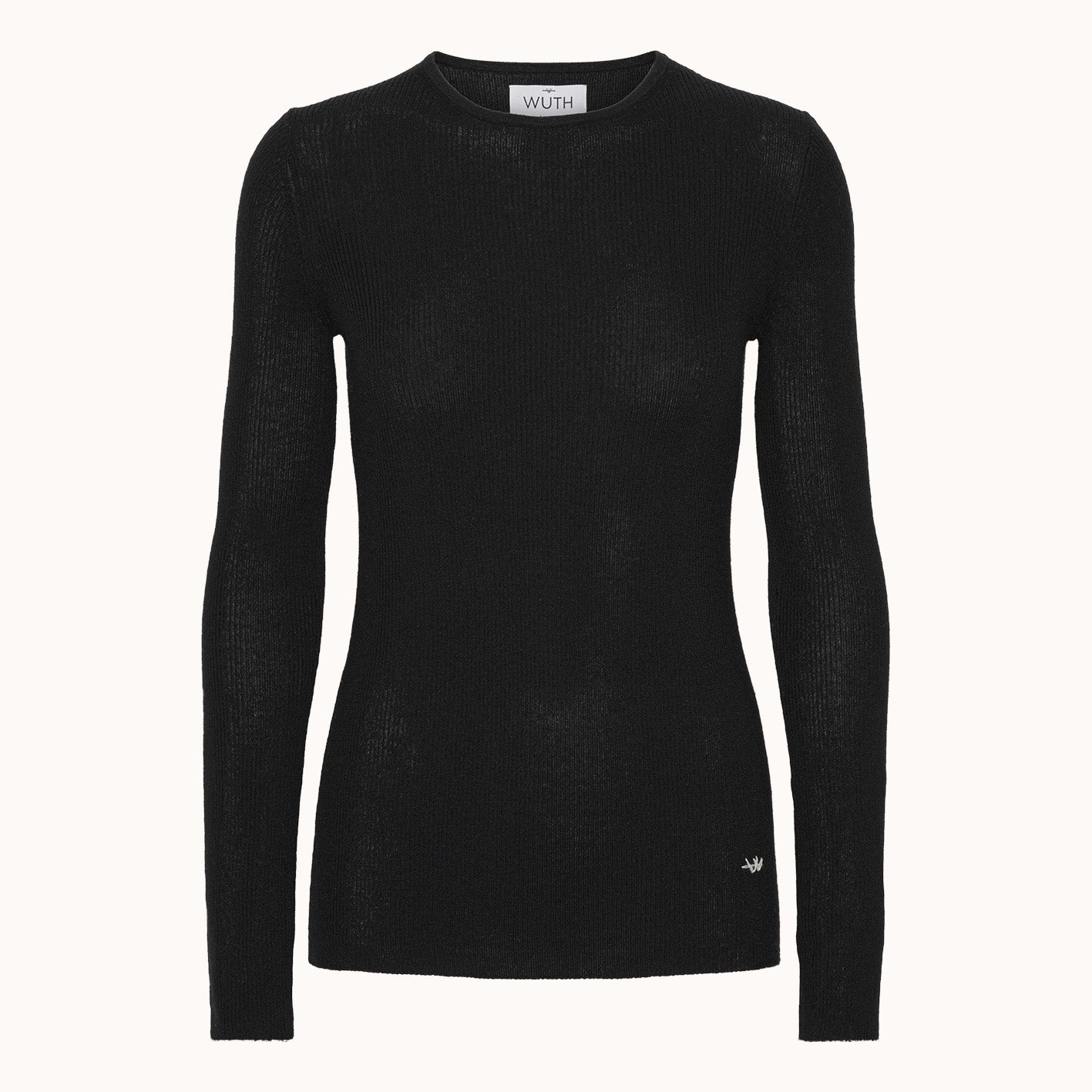 Basis Bluse - Wuth Copenhagen - Silke Cashmere bluse i cream