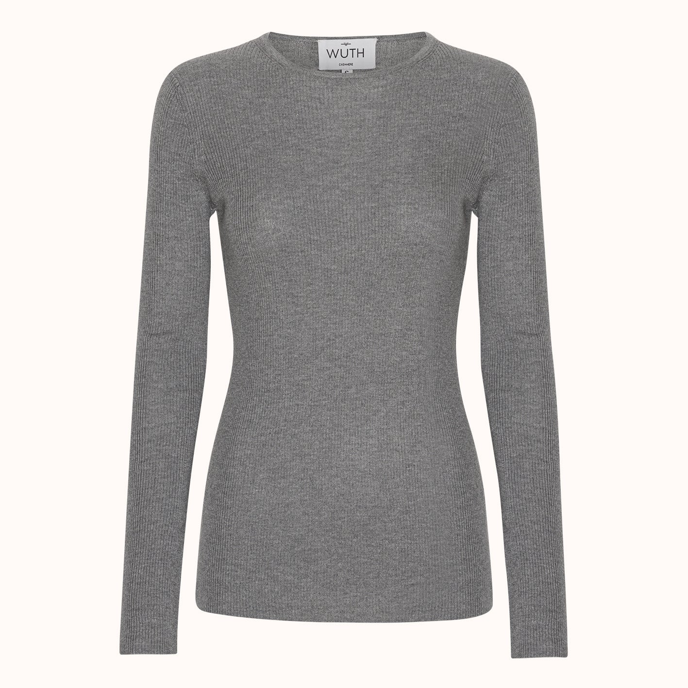 Basis Bluse - Wuth Copenhagen - Silke Cashmere bluse i cream