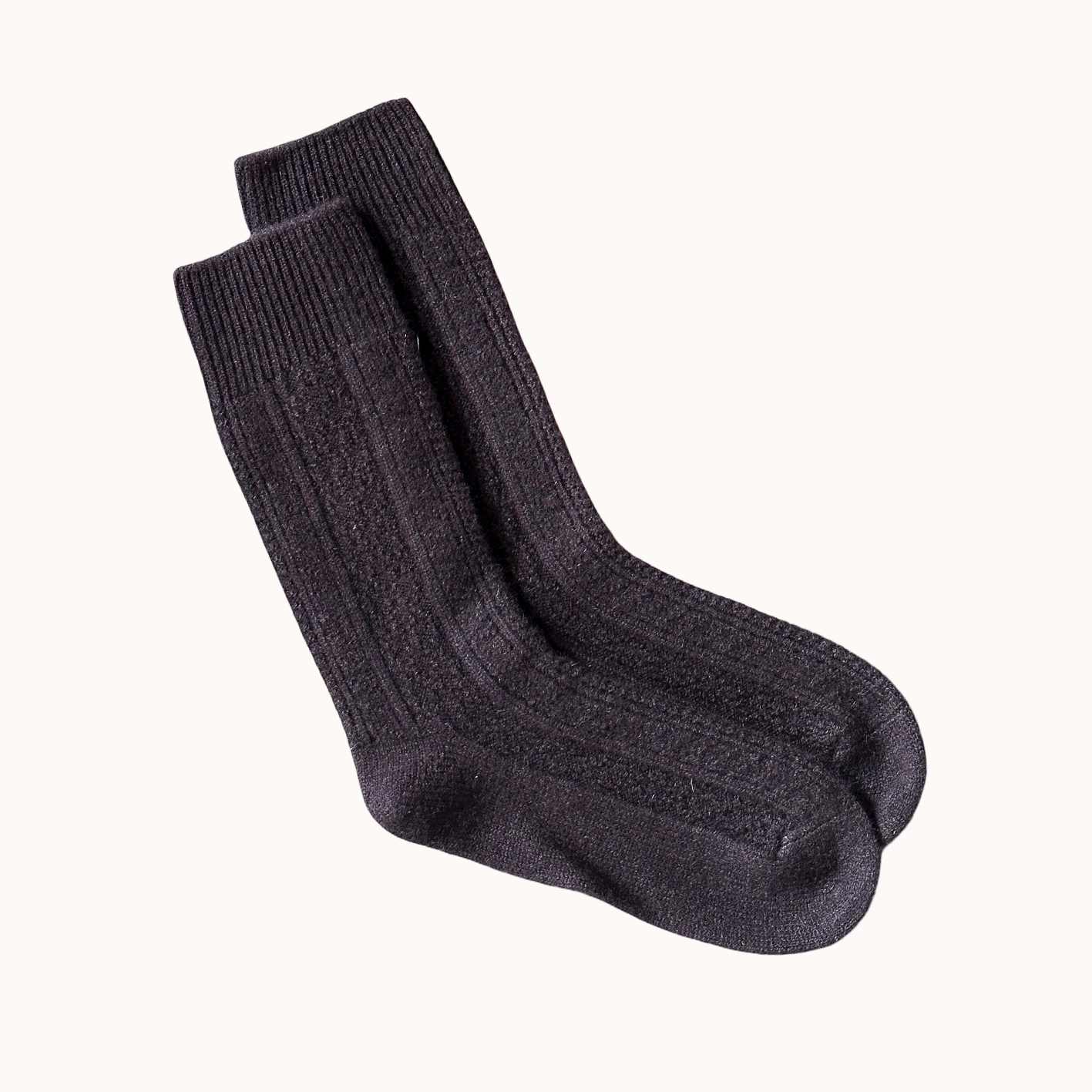 Kabelstrikkede Sokker