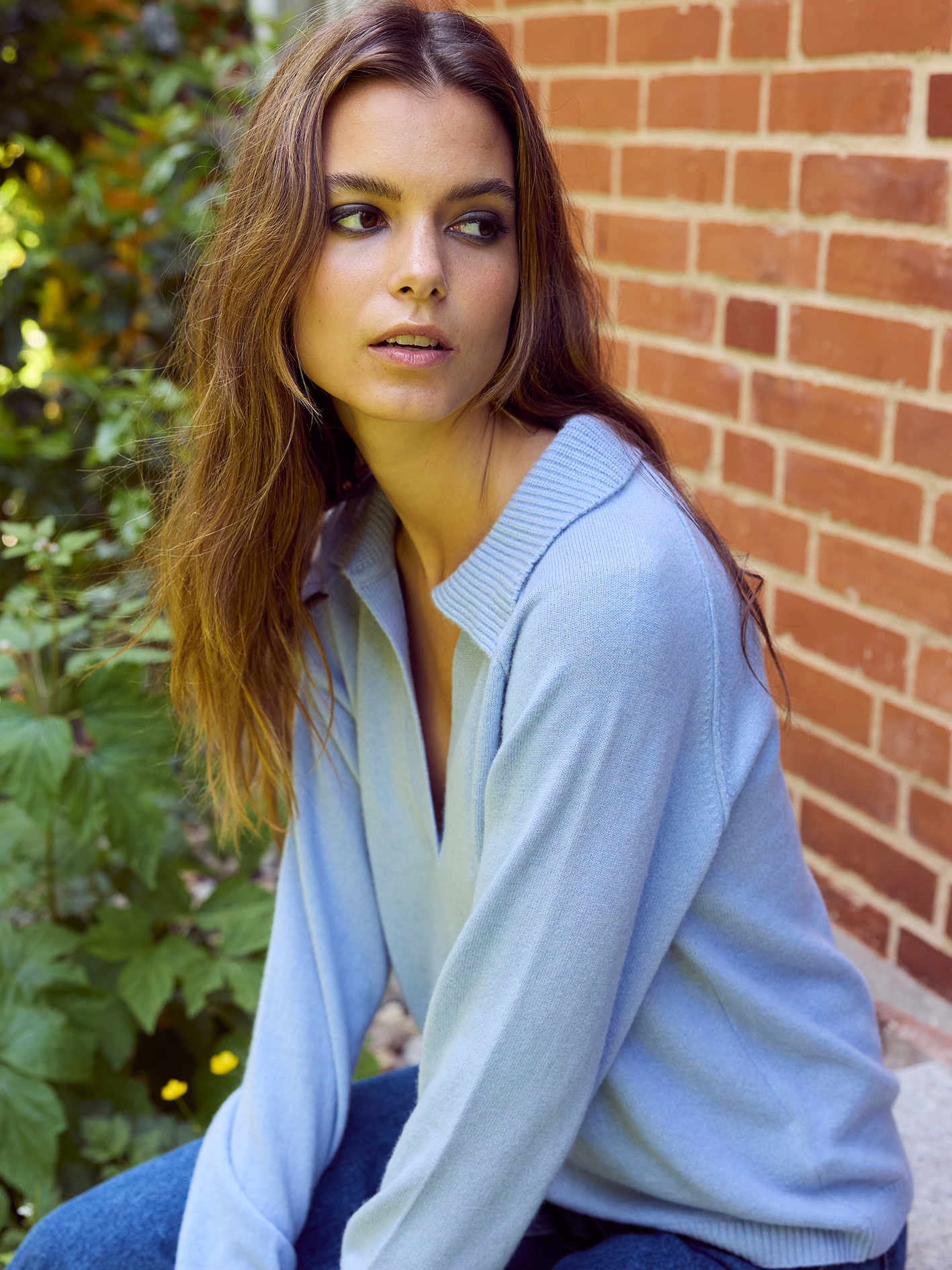 Spring-Summer 2026 med Wuth Copenhagens Cashmere Polo Sweater.