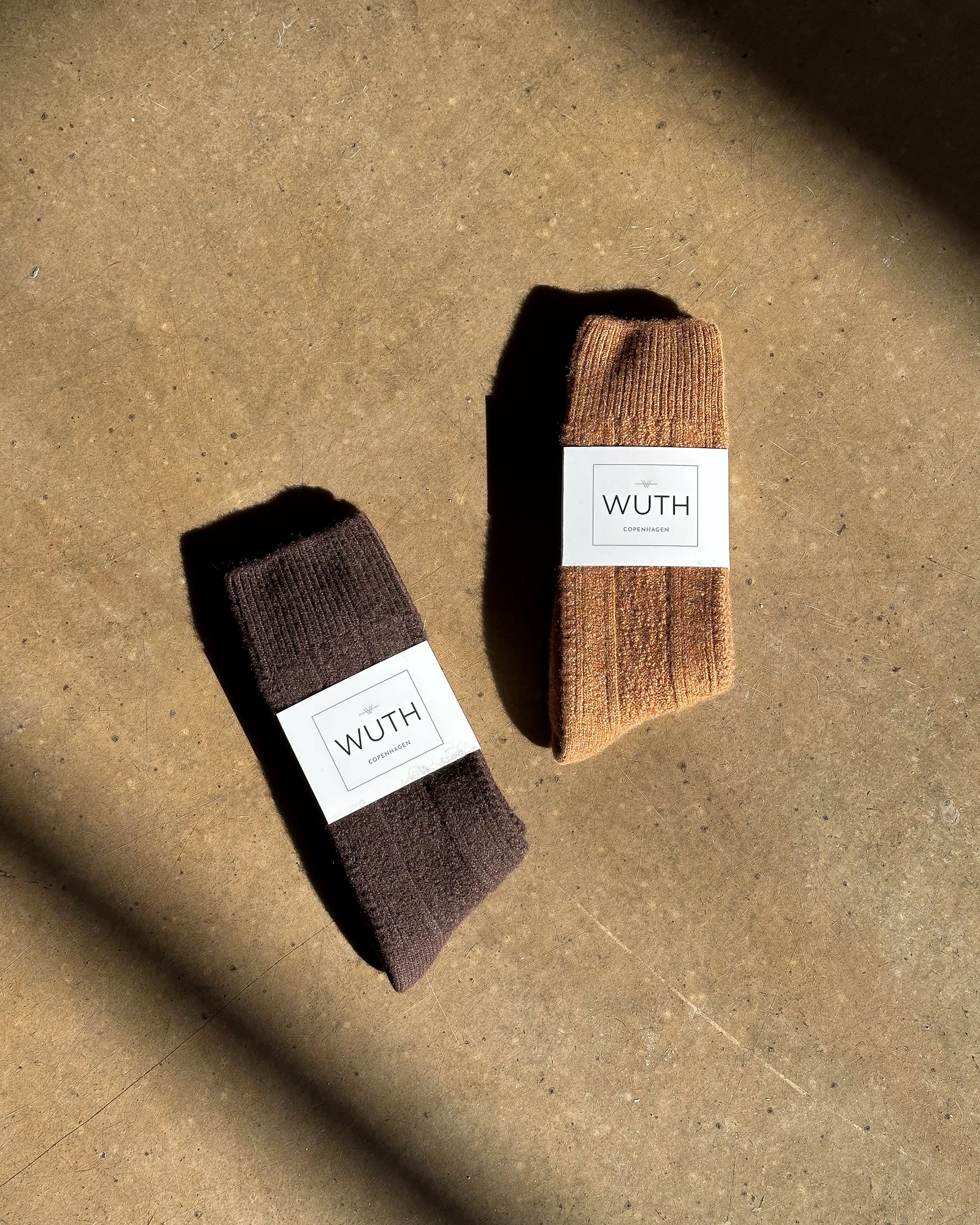 Kabelstrikkede Sokker