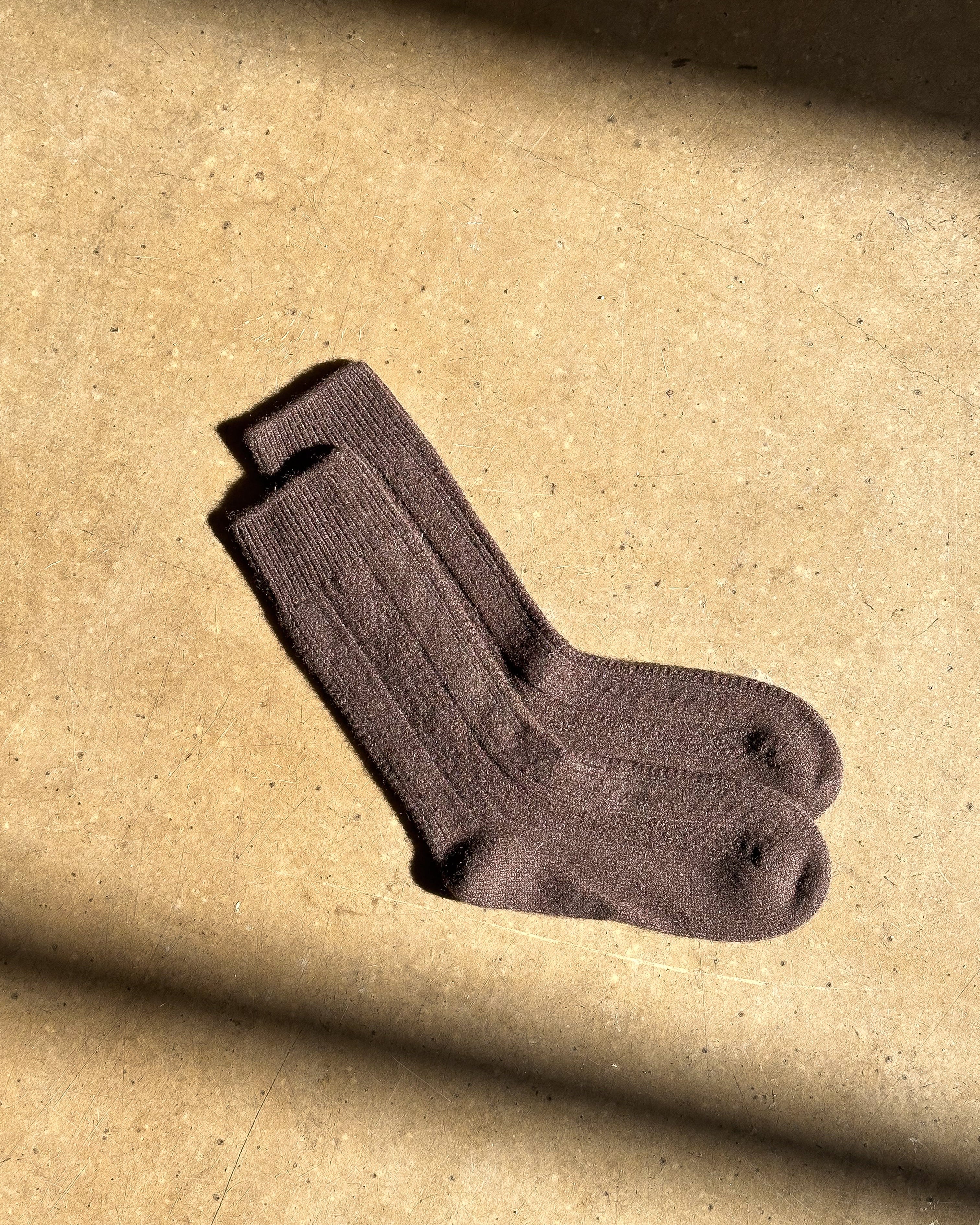 Kabelstrikkede Sokker