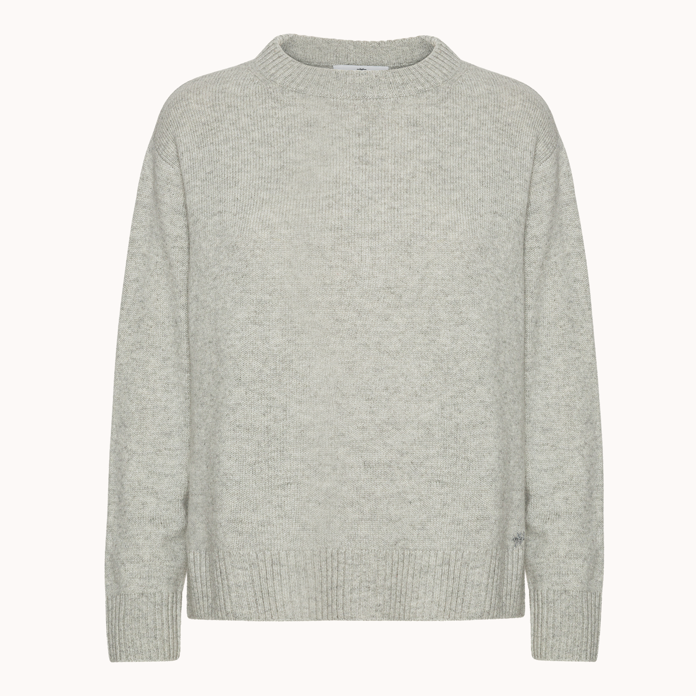 Lise Pullover - Wuth Copenhagen - Klassisk rundhalset cashmere pullover i beige