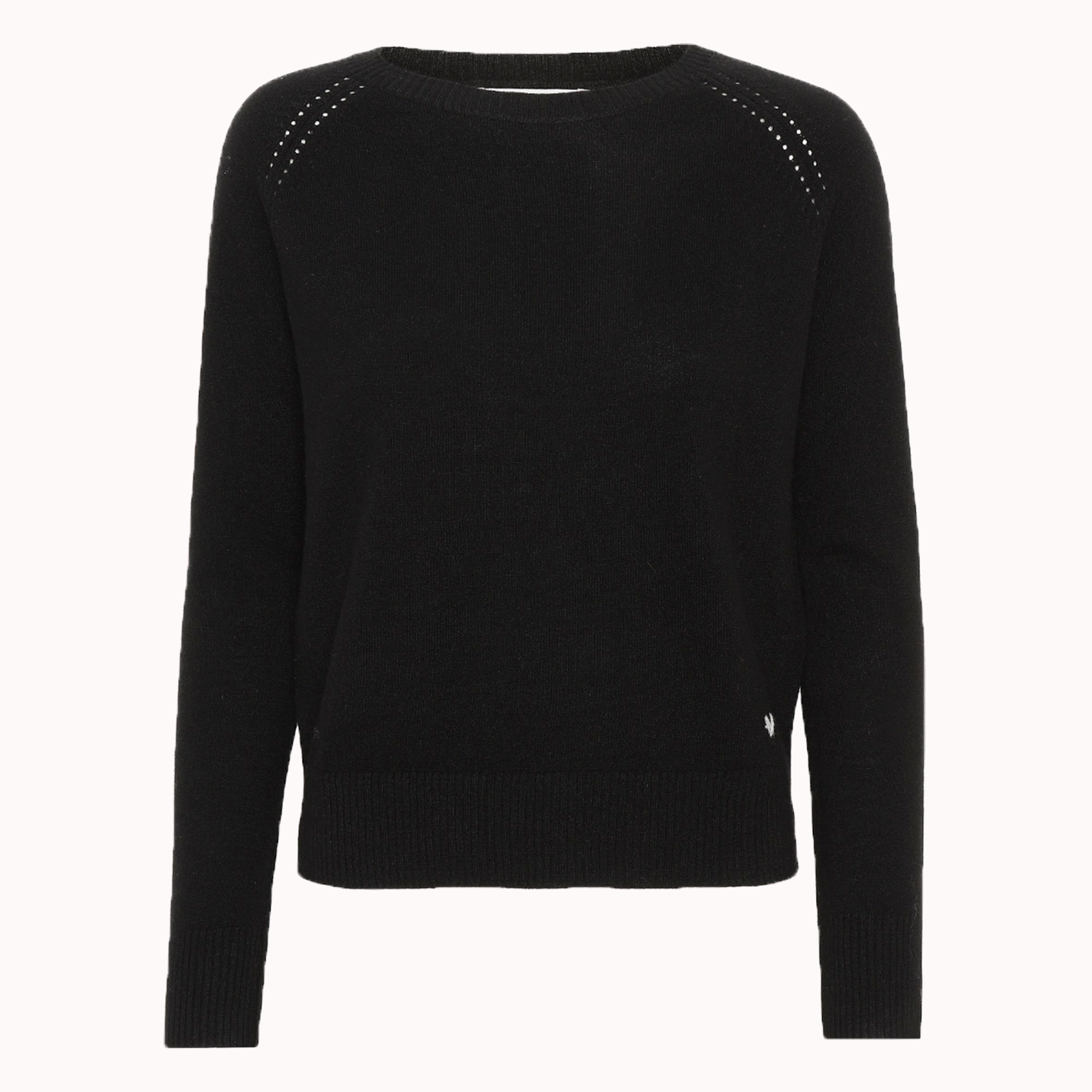 Pearl Pullover - Wuth Copenhagen - Luksus cashmere sweater i Sort