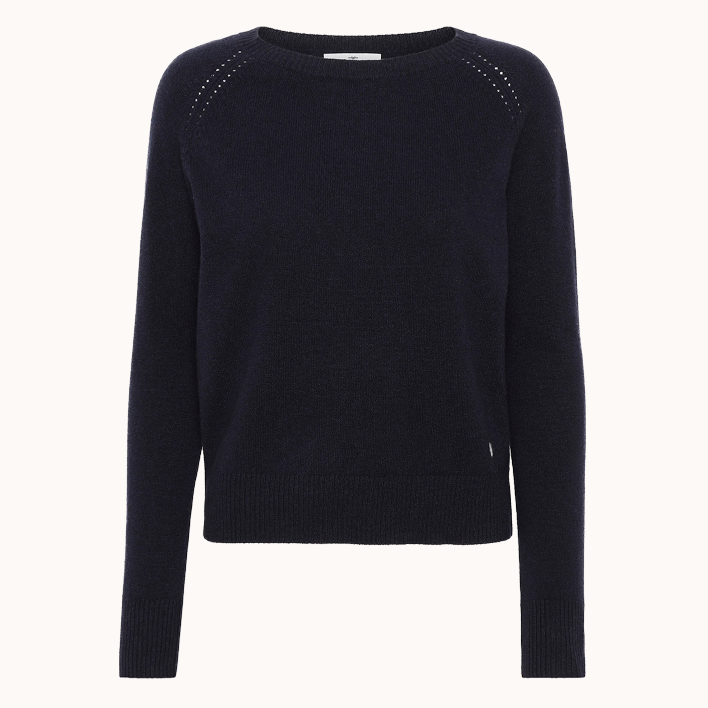 Pearl Pullover - Wuth Copenhagen - Luksus cashmere sweater i navy