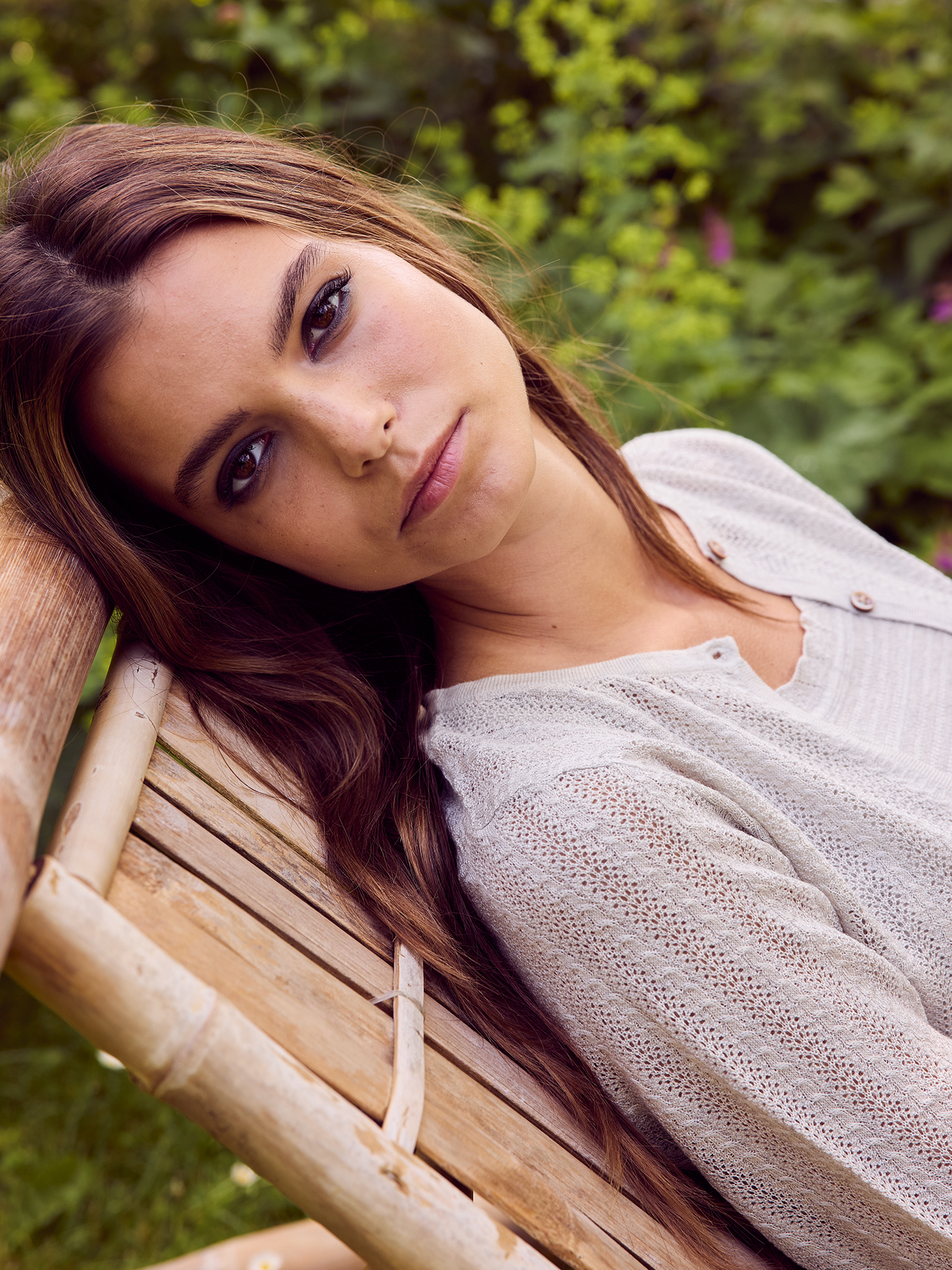 Silke Cashmere Kabelstrik Cardigan fra Wuth Copenhagen