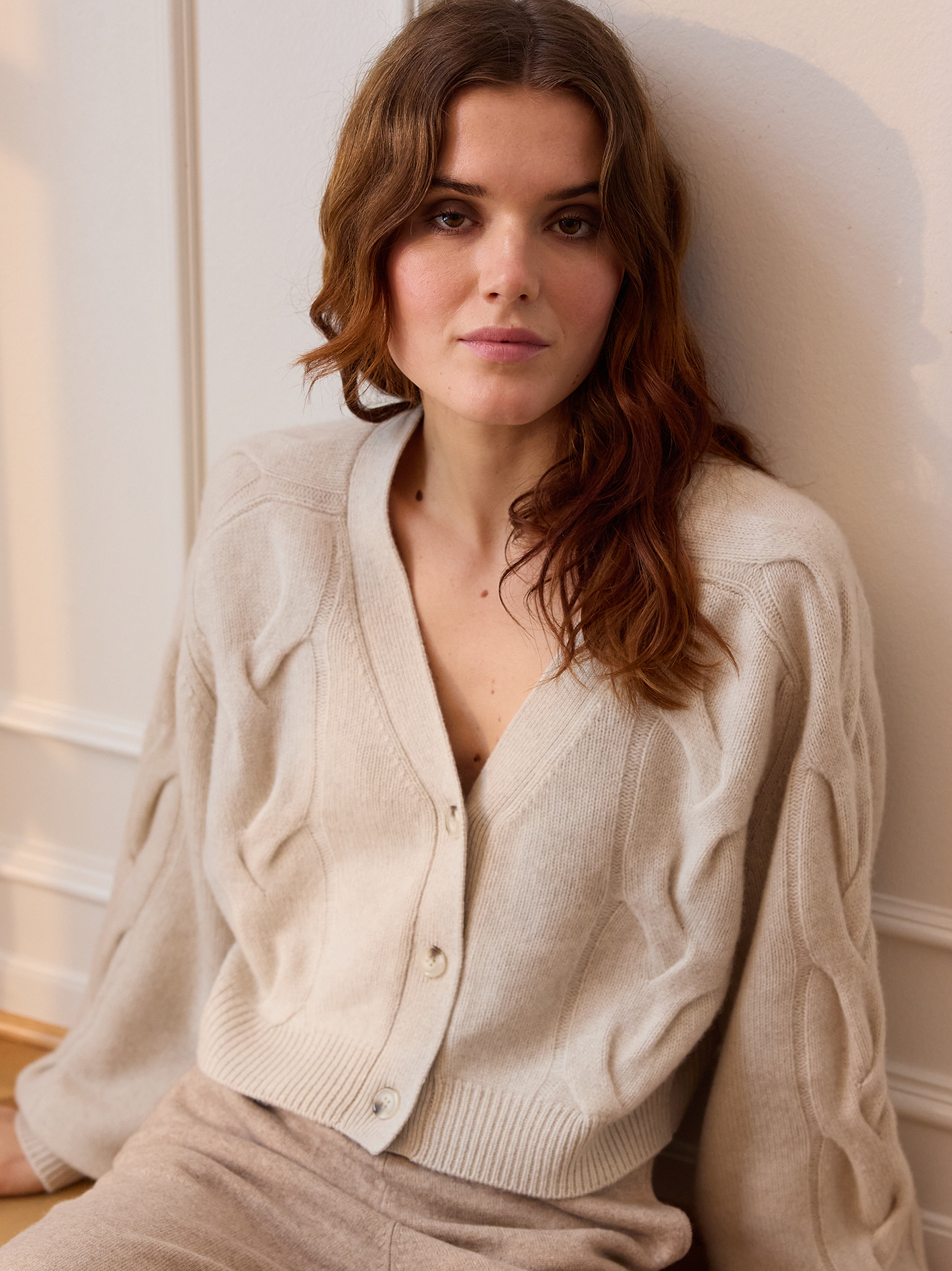 Cable Cardigan