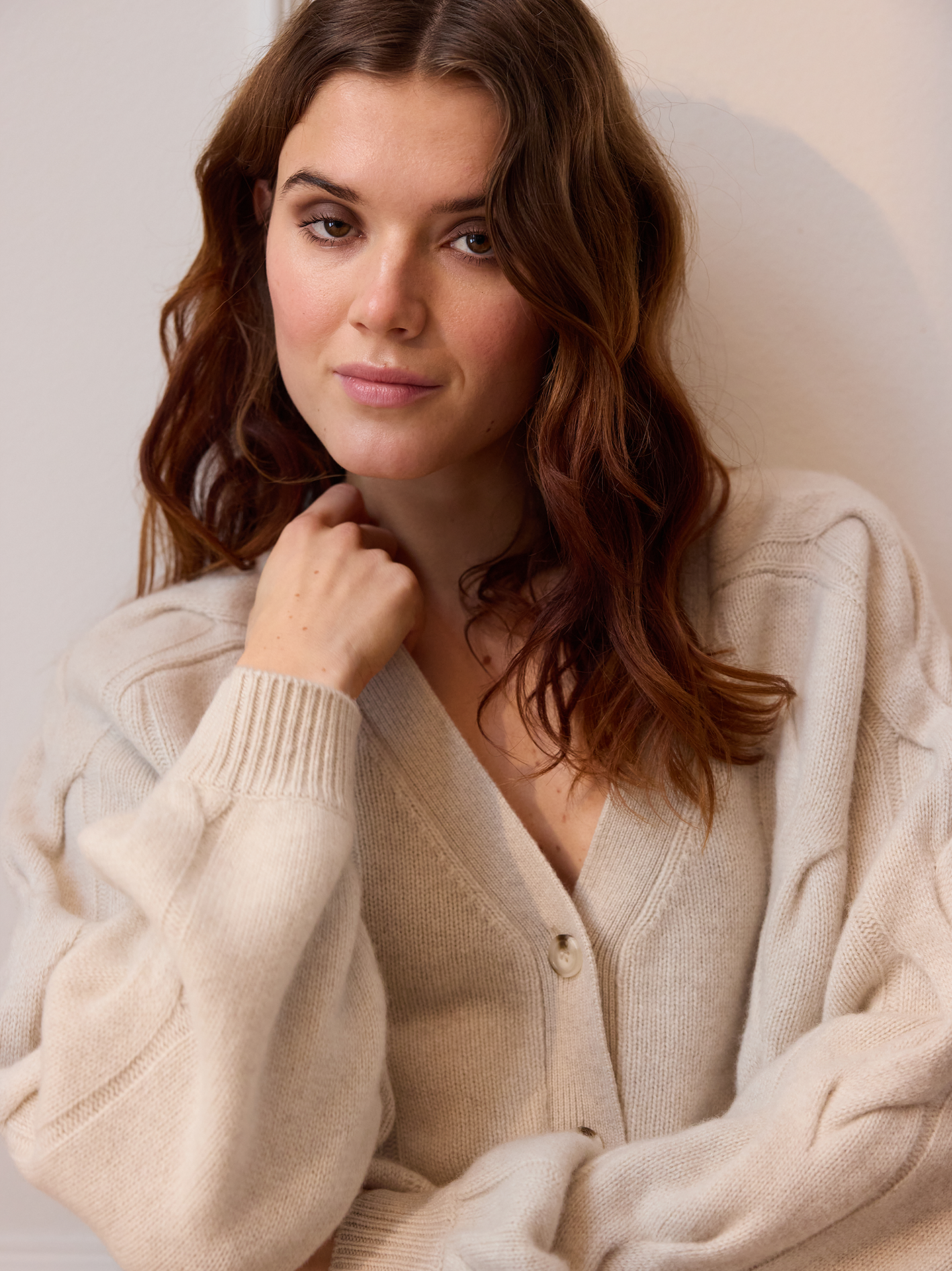 Cable Cardigan