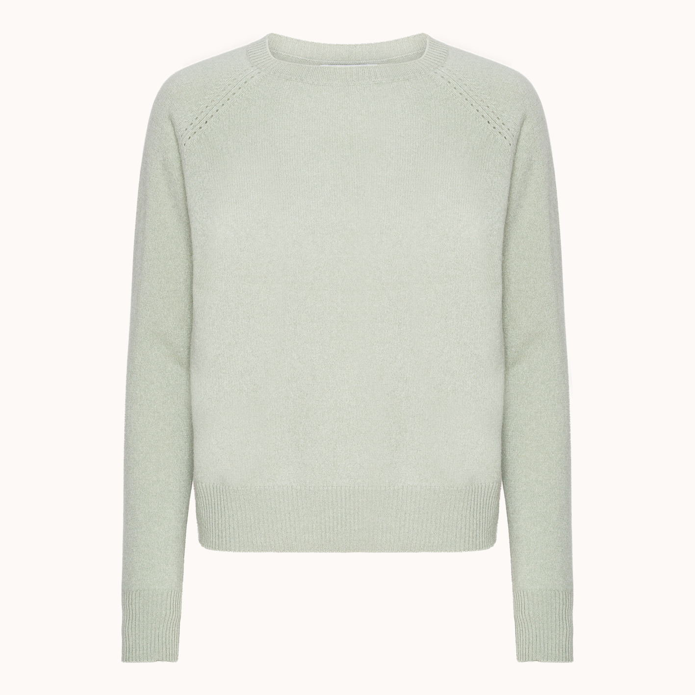 Pearl Pullover - Wuth Copenhagen - Luksus cashmere sweater i pistachio