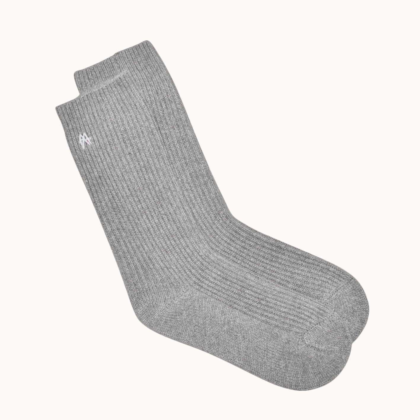 Ribstrikket sokker - Wuth Copenhagen - Klassiske ribstrikkede cashmere sokker i 100% premium cashmere fra Indre Mongoliet
