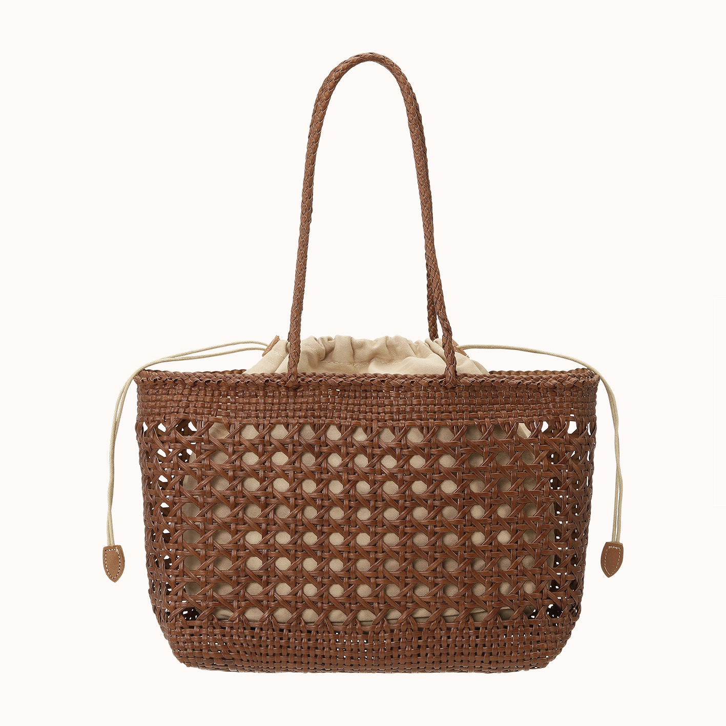Sylvie Big Bag - Wuth Copenhagen -  flettaske i 100% læder 