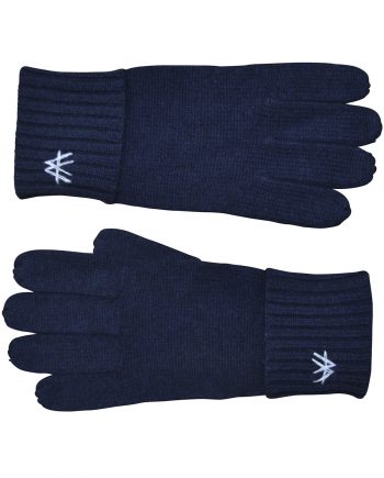Wuth Copenhagen's short cashmere gloves for everyone in 100% premium cashmere from Wuth Copenhagen. Get our cashmere gloves in classic colors like this navy shade.